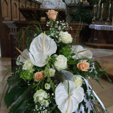 Hochzeitsdekorationen, Kirchenschmuck